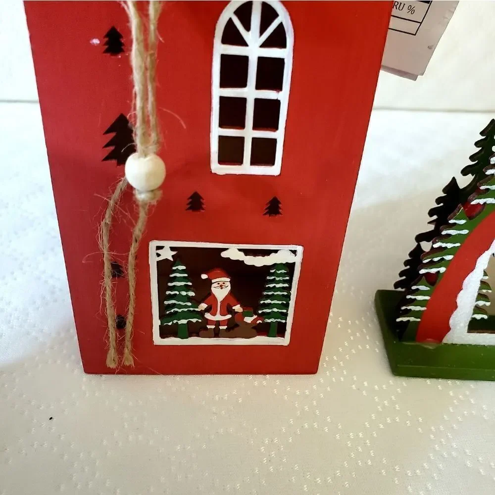 NWT Wooden Christmas Decor